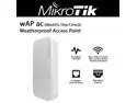 Mikrotik wAP ac RBwAPG-5HacT2HnD Weatherproof Dual-Band 2.4 / 5GHz Access Point with 1x Gigabit Ethernet Port