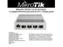 Mikrotik CRS305-1G-4S+IN Switch with 4 SFP+ 10Gbps Ports and 1 Gigabit Ethernet Port