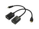 CAT5e HDMI Extender Cable Self Powered HDMI Support DVI Cat5 Cat 5e/6 UTP AV Extender HDMI 1.3 Maximum Resolution 1080p