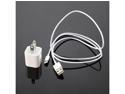 For iPhone 5 / 5C / 5S 8pin USB Data Cable Connector and Wall Charger
