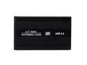 USB 3.0 HDD Hard Drive External Enclosure 2.5 Inch SATA HDD Case Box Black