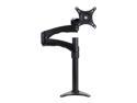 Dyconn DE540S (Butterfly Series) Articulating TV/Monitor Clamp/Grommet Desk Mount - Full +/-90° Motion Swivel and Tilt - Supports Up To 12-24" and 17.6 Pounds