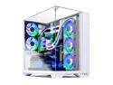 Skytech O11 Vision Gaming PC Desktop, Ryzen 7 7800X3D 4.2 GHz (5GHz Turbo), NVIDIA RTX 5070 Ti 16GB GDDR7, 1TB Gen4 SSD, 32GB DDR5 RAM 6000 RGB, 850W GOLD ATX 3.0 PSU, 360mm ARGB AIO , Wi-Fi, Win 11