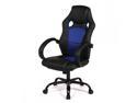 New Blue High Back Racing Car Style Bucket Seat Office Desk Chair Gaming Chair R39