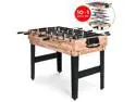 Best Choice Products 2x4ft 10-in-1 Combo Game Table Set w/ Pool, Foosball, Ping Pong, Hockey, Bowling, Chess, and More