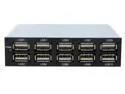 SEDNA - 10 Port Front Panel USB 2.0 Hub (3.5")