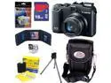 Canon PowerShot G15 12.1 MP Digital Camera with 5x Optical Image Stabilized Zoom + 6pc Bundle 16GB Accessory Kit