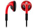 Skullcandy FIX BUD In Ear Stereo Earbuds w/ in-line Mic3 Control -Red Black (S3FXDM-160)