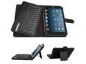 New 7/8 inch Universal Removable Bluetooth Keyboard Leather case for all 7/8 inch Tablet