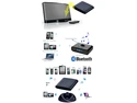 Patazon Bluetooth 30-Pin Stereo Music Audio Receiver Adapter for iPhone/iPod (Black)