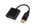 Active DisplayPort to VGA Male to Female Cable Adapter 1920x1200 1080P for PC Laptop Macbook projector