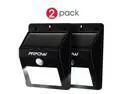 Mpow 2-Pack Ourdoor Waterproof Solar Powered Motion Sensor Light for Patios, Decks, Pathways, Stairways, Driveways, Garden, etc.