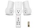 Etekcity 3 Pack Wireless Remote Control Outlet Switches with 100ft Range – Includes Battery