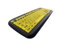 DSI Big Font Large Print USB Yellow Key Keyboard PC Compatible