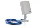 Long Distance Hot Spots USB Powered WiFi Booster Signal Extender + Antenna 5M Cable Up to 3000m away for PC Laptop Computers Mac MacBook Microsoft Windows XP Vista 7 8 etc