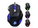 VicTake Professional LED Optical Wired 5500 DPI Game Mouse - 7 Buttons For Pro Game Notebook PC Laptop Computer