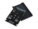 JacobsParts M.2 NGFF SSD to 2.5" SATA III Enclosure 7mm Drive Adapter 2242 2260 2280