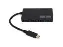 Protronix 4 Port USB 3.1 Gen 1 Type-C to 4x Type-A Hub