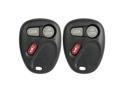 Keyless2Go 2 Keyless Entry 3 Button Remote Car Key Fob for Select GM w/FREE DIY Programming
