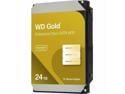 WD Gold WD242KRYZ 24 TB Hard Drive - 3.5" Internal - SATA (SATA/600) - Conventional Magnetic Recording (CMR) Method - Storage System, Data Center, Server Device Supported - 7200rpm