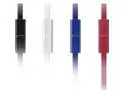 Panasonic RP-HF100M-A Lightweight On-Ear Headphones with Microphone (Blue)