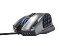 UtechSmart Venus 50 to 16400 DPI Laser MMO Gaming Mouse for PC - 18 Programmable Buttons, Weight Tuning Cartridge, 12 Side Buttons, 5 Programmable User Profiles, Omron Micro Switches (Dark Gray)