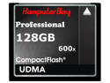 Komputerbay 128GB Professional Compact Flash Card CF 600X 90MB/s Extreme Speed UDMA 6 RAW 128 GB