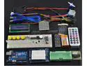 Arduino Starter Kit UNO R3 Step Motor Servo 1602 LCD Screen Breadboard Jumper Cable Whole Set for Arduino Beginner Starter Learning Study with Remote