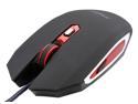 Perixx MX-800B Programmable Gaming Optical Mouse - 5 Button, Omron Micro Switches, Ultra Polling 1000HZ (Black)