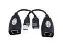 RJ45 LAN Extension Adapter Cable HOT USB CAT5/ CAT5E/6