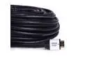FORSPARK High Speed HDMI Cable 25ft 26AWG CL3 Rated For In-Wall-Installation HDMI Cable with Ethernet-Supports 3D 1080P, Audio Return Channel-Full HD-Latest Version.Metal White Case