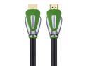 FORSPARK 15ft 4K-HDMI 2.0 Ultra Premium High Speed HDMI Cable 26AWG with Ethernet,Support 3D 4K 1080P for Apple TV-3D Gaming,Xbox,PS3 ,Green Case