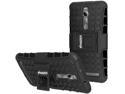 New Hybrid Warrior Rugged Kickstand Case Black For Asus Zenfone 2 ZE550ML ZE551ML