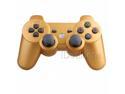 Dualshock Wireless Controller for Sony Playstation 3 (PS3)-Golden