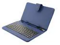 Flip Folio 7" 7 inch OTG USB Leather Case Cover Keyboard for Android tablets E-book,Blue