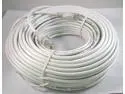 50FT 50 FT RJ45 CAT5 CAT5E Ethernet LAN Network Cable WHITE Brand New 15M
