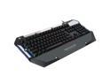Merdia FL·ESPORTS USB Wired Rainbow Backlight Zero Axial Gaming Keyboard (Black)