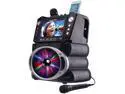 KARAOKE USA(TM) GF846 Bluetooth Karaoke Machine with Synchronized LEDs