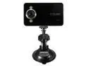 K6000 Mini Car Dash Camera - G-Sensor Night Vision 2.4 Inch LCD Screen 720P + Car Charger + Bracket