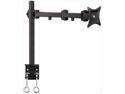 Mount-It! Single Monitor Arm Mount Desk Stand | Full Motion | Fits 19-32 Inch Screens