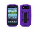 Black/Purple Robot Hybrid Rugged Hard Protector Case Cover Shell for Samsung Galaxy S3 III
