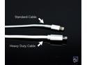 HEAVY DUTY 8-Pin to USB Cable for iPhone 5, 5S, 5C, 6, 6+, iPad