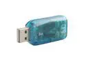 USB 2.0 to Mic/Speaker 5.1 Audio Sound Card Adapter NEW