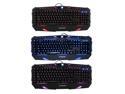 AULA New 3 Color Backlit Backlight Progammable Wired Gaming Keyboard - Transformer Megatron License Logo For PC Laptop
