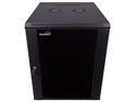 Navepoint 15U Networking Cabinet 600mm Depth with Casters, Shelves, Fans