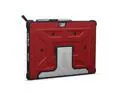 UAG Microsoft Surface 3 Feather-Light Rugged Aluminum Stand Case - Red