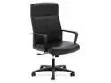 Basyx VL604 Series High-Back Executive Chair Black SofThread Leather VL604SB11
