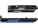 CORN Blue LED Graphics Card GPU Brace Support Video Card Sag Holder/Holster Bracket,Single or Dual Slot Cards ,GL28BE