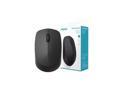 Rapoo T100  Ergonomic Design,  Wireless 3 Modes(Bluetooth4.0and 3.0, 2.4GHz Wireless) Connection 1300DPI Silent Mouse  For Office And Game - Black