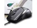 CORN 512 Ergonomic Design, PS2 Plug Classic Exterior Wired Mouse For Office And Game- Black